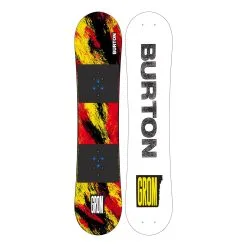Burton Grom Snowboard 2023 -Outlet Bindings Store grom mustard
